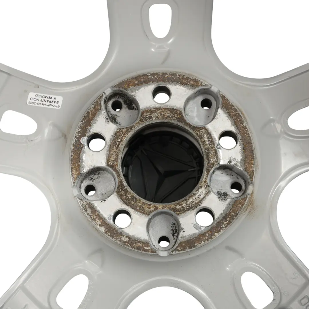 Alloy Rim 18" 8J ET:60 5-Spoke to Mercedes ML W164 Silver Wheel with Part number A1644015702 Mercedes ML W164 Silver Wheel Alloy Rim 18" 8J ET:60 5-Spoke - SKU A1644015702-4 - Part number A1644015702