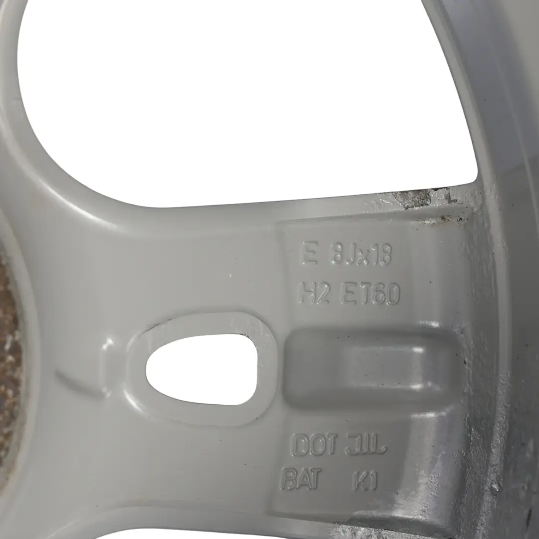 Alloy Rim 18" 8J ET:60 5-Spoke to Mercedes ML W164 Silver Wheel with Part number A1644015702 Mercedes ML W164 Silver Wheel Alloy Rim 18" 8J ET:60 5-Spoke - SKU A1644015702-4 - Part number A1644015702