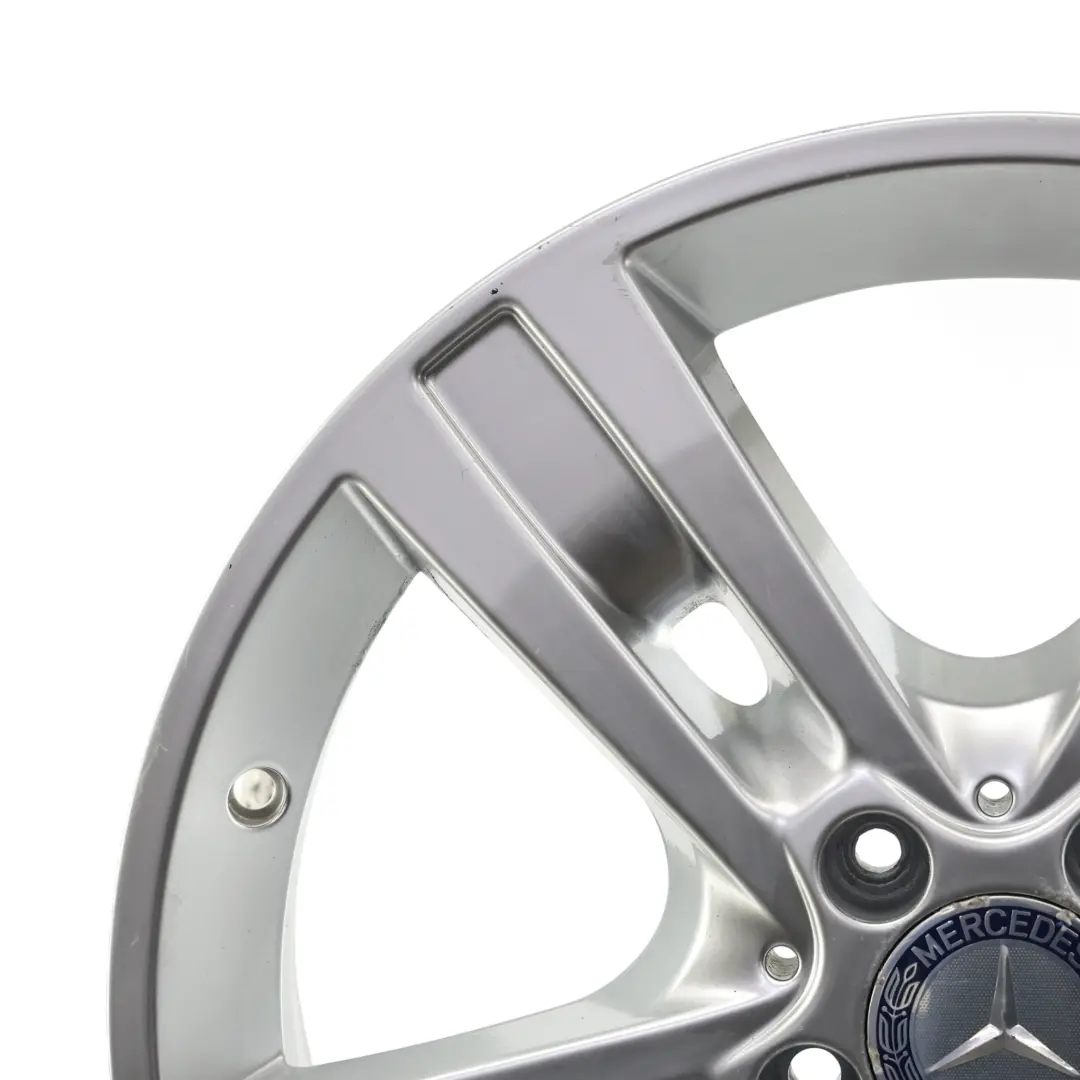 Mercedes ML W164 Silver Wheel Alloy Rim 18" 8J ET:60 5-Spoke - SKU A1644015702-4 - Part number A1644015702