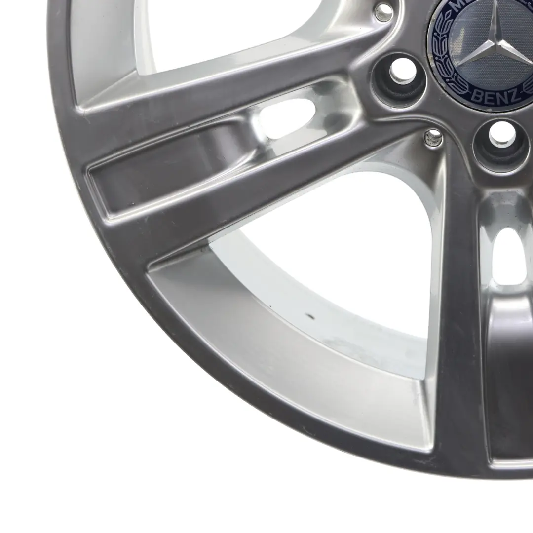Mercedes ML W164 Silver Wheel Alloy Rim 18" 8J ET:60 5-Spoke - SKU A1644015702-4 - Part number A1644015702