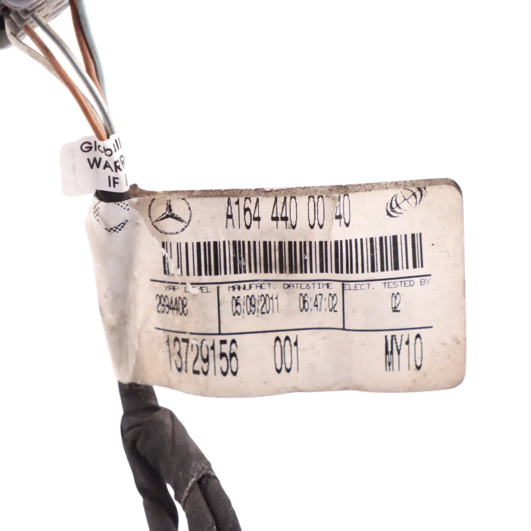 Daytime Running Lights Wiring Harness Cable Front to Mercedes W164 with Part number A1644400040 Mercedes W164 Daytime Running Lights Wiring Harness Cable Front - SKU A1644400040 - Part number A1644400040