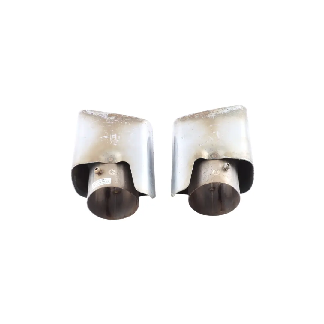 Exhaust Tail Pipe Tip Rear Left Right N/O/S Set to Mercedes ML W164 AMG with Part number A1644902227 Mercedes ML W164 AMG Exhaust Tail Pipe Tip Rear Left Right N/O/S Set - SKU A1644902227-1 - Part number A1644902227