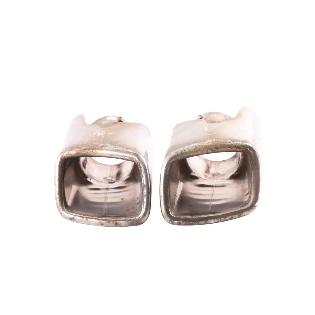 Exhaust Tail Pipe Tip Rear Left Right N/O/S Set to Mercedes ML W164 AMG with Part number A1644902227 Mercedes ML W164 AMG Exhaust Tail Pipe Tip Rear Left Right N/O/S Set - SKU A1644902227-1 - Part number A1644902227