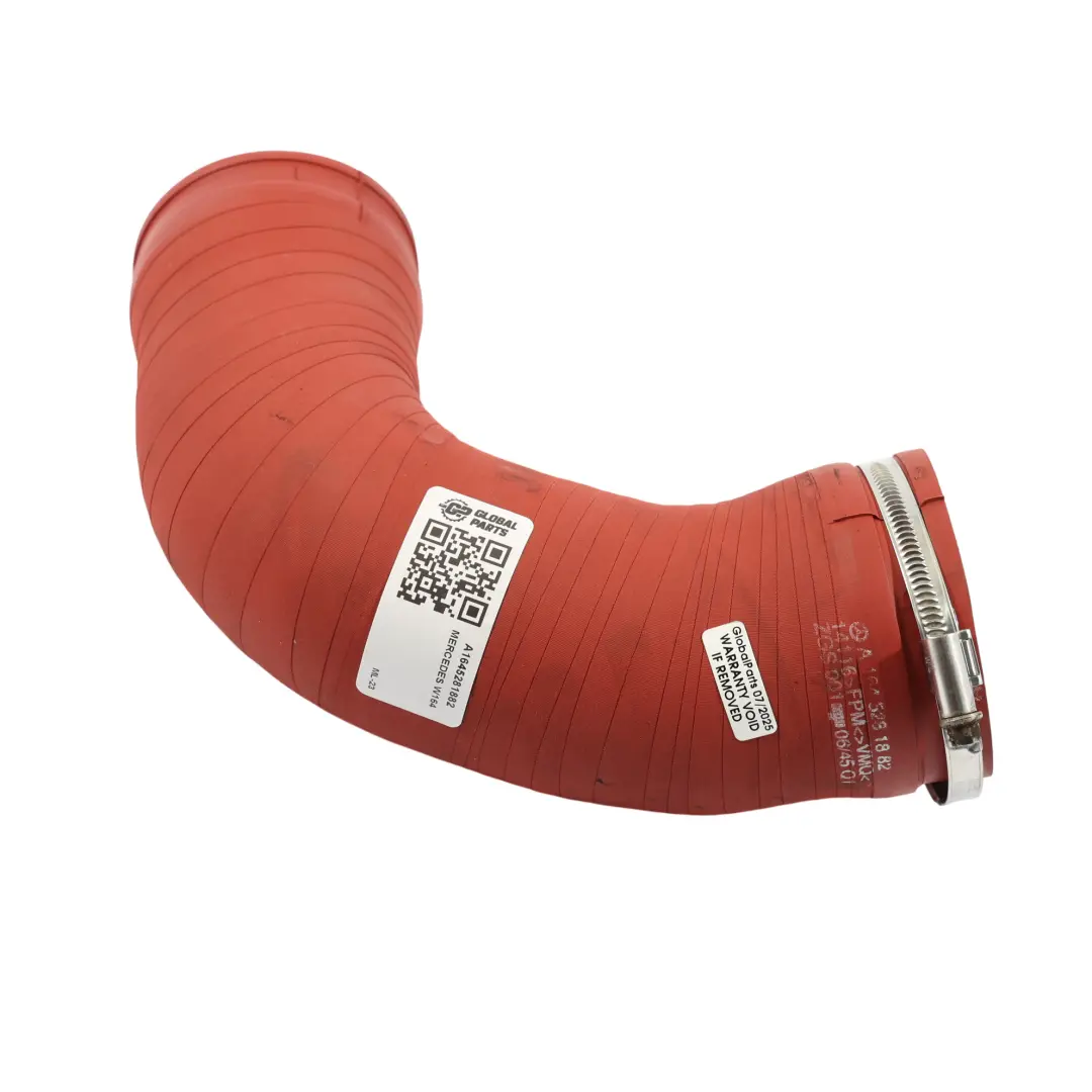 Mercedes W164 Intercooler Turbo Hose Pipe Line OM629 Diesel - SKU A1645281882 - Part number A1645281882