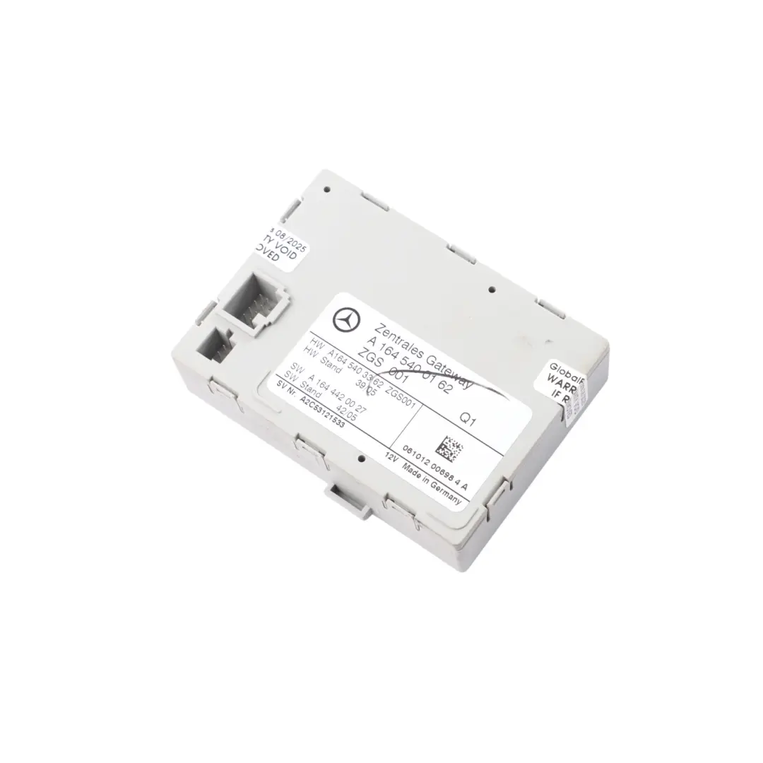 Mercedes X164 Central Gateway Control Unit Module ECU - SKU A1645400162 - Part number A1645400162