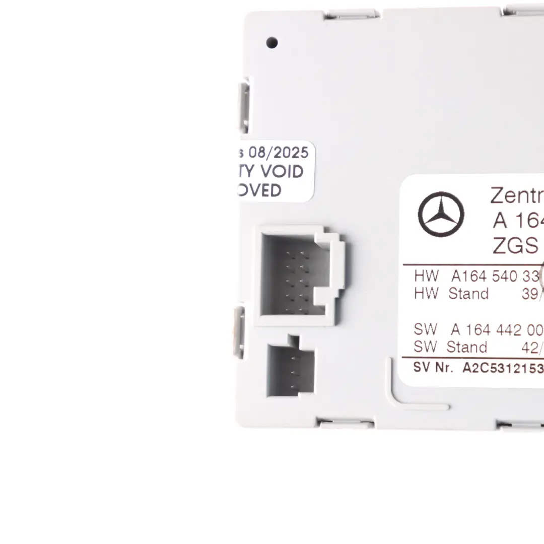 Central Gateway Control Unit Module ECU to Mercedes X164 with Part number A1645400162 Mercedes X164 Central Gateway Control Unit Module ECU - SKU A1645400162 - Part number A1645400162
