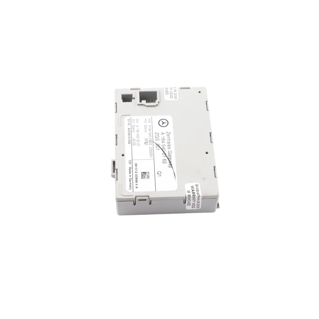 Mercedes X164 Central Gateway Control Unit Module ECU - SKU A1645400162 - Part number A1645400162