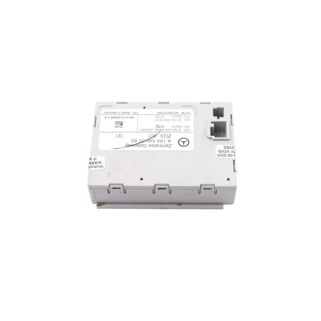 Mercedes X164 Central Gateway Control Unit Module ECU - SKU A1645400162 - Part number A1645400162