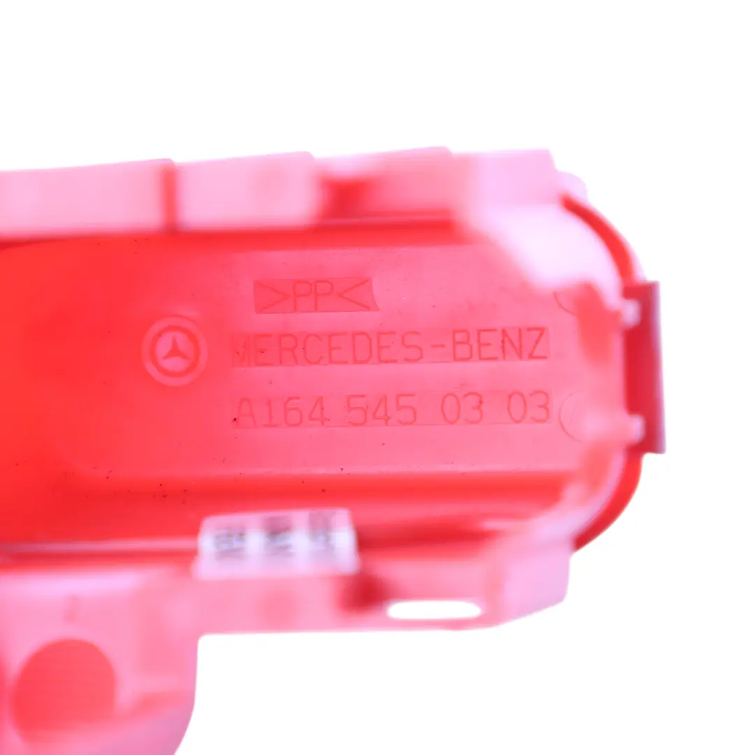Mercedes W166 Junction Fuse Block Cover Trim Positive Terminal - SKU A1645450303 - Part number A1645450303
