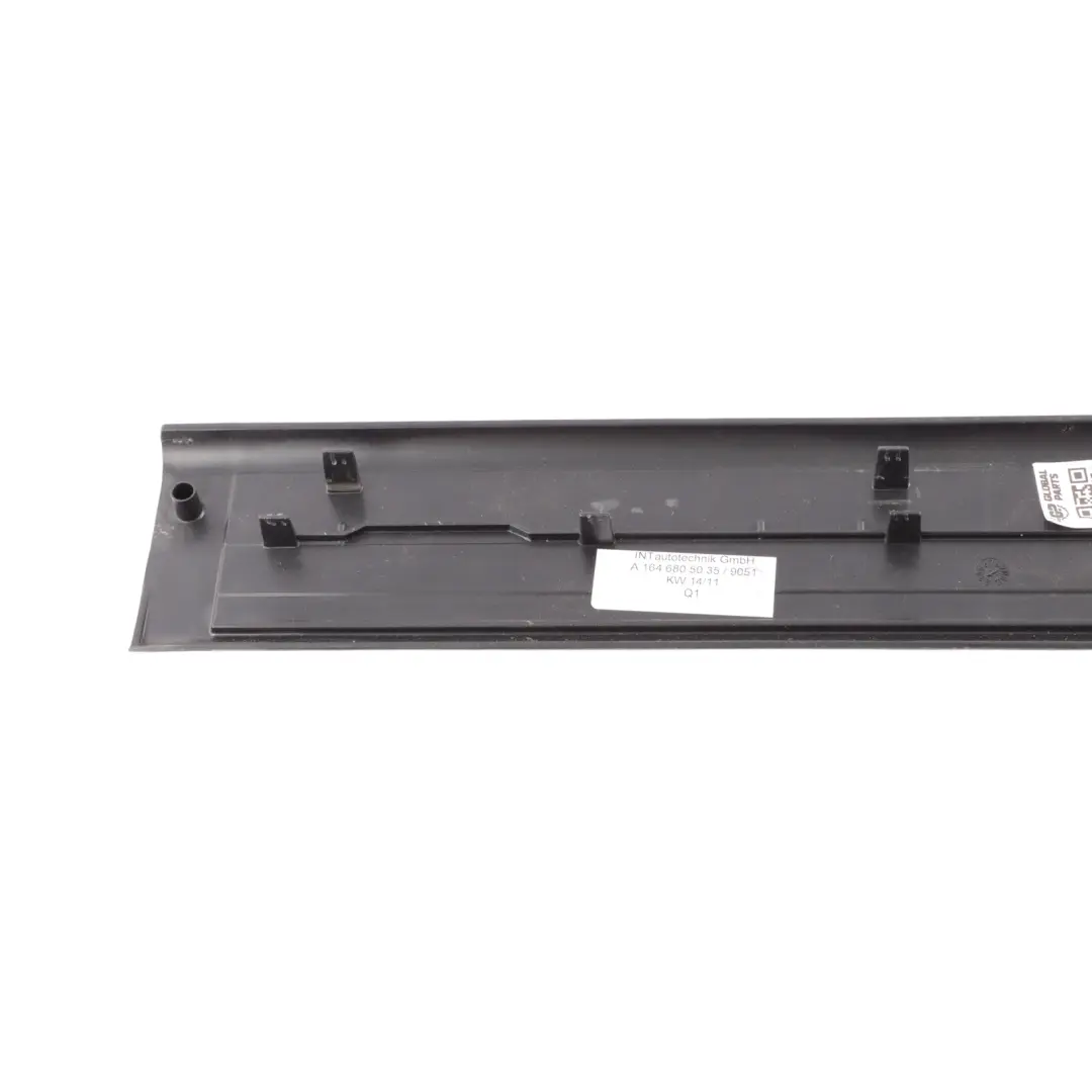 Door Sill Entry Plate Front Right O/S Trim Cover to Mercedes W164 with Part number A1646805035 Mercedes W164 Door Sill Entry Plate Front Right O/S Trim Cover - SKU A1646805035 - Part number A1646805035