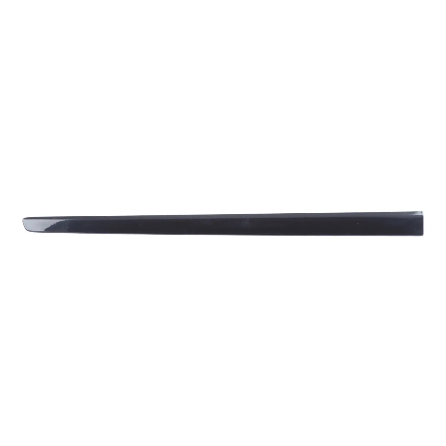 Mercedes W164 Front Door Moulding Exterior Panel Left N/S Obsidian Black - 197