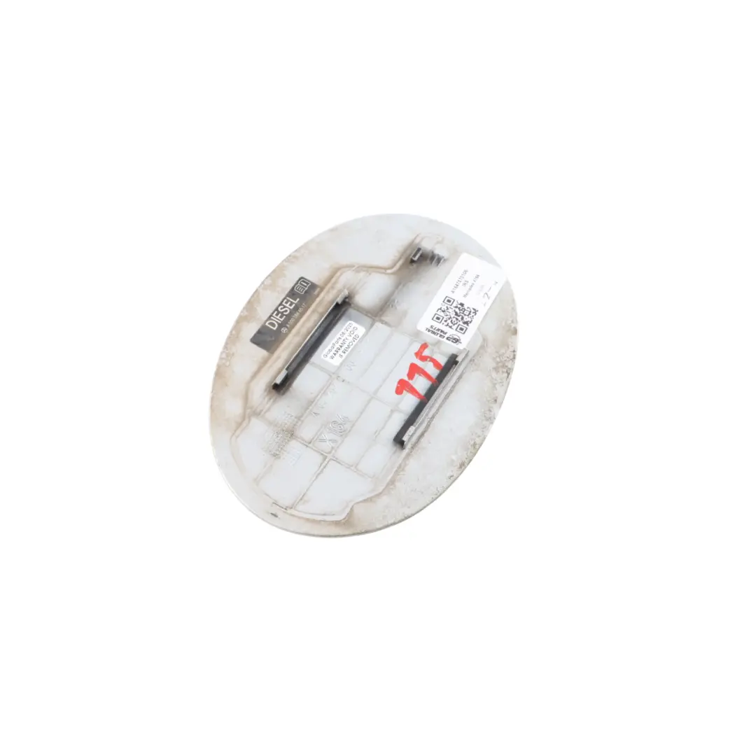 Filler Flap Cap Cover Trim Iridium Silver - 775 to Mercedes X164 Fuel with Part number A1647570106 Mercedes X164 Fuel Filler Flap Cap Cover Trim Iridium Silver - 775 - SKU A1647570106-IRS - Part number A1647570106
