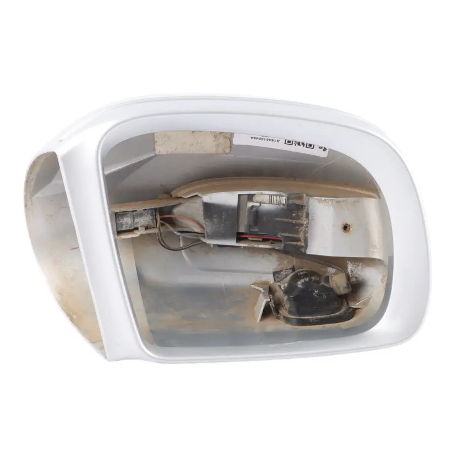 Wing Mirror Cap Right O/S Iridium Silver Metallic 775 to Mercedes X164 with Part number A1648100464 Mercedes X164 Wing Mirror Cap Right O/S Iridium Silver Metallic 775 - SKU A1648100464-IRS - Part number A1648100464
