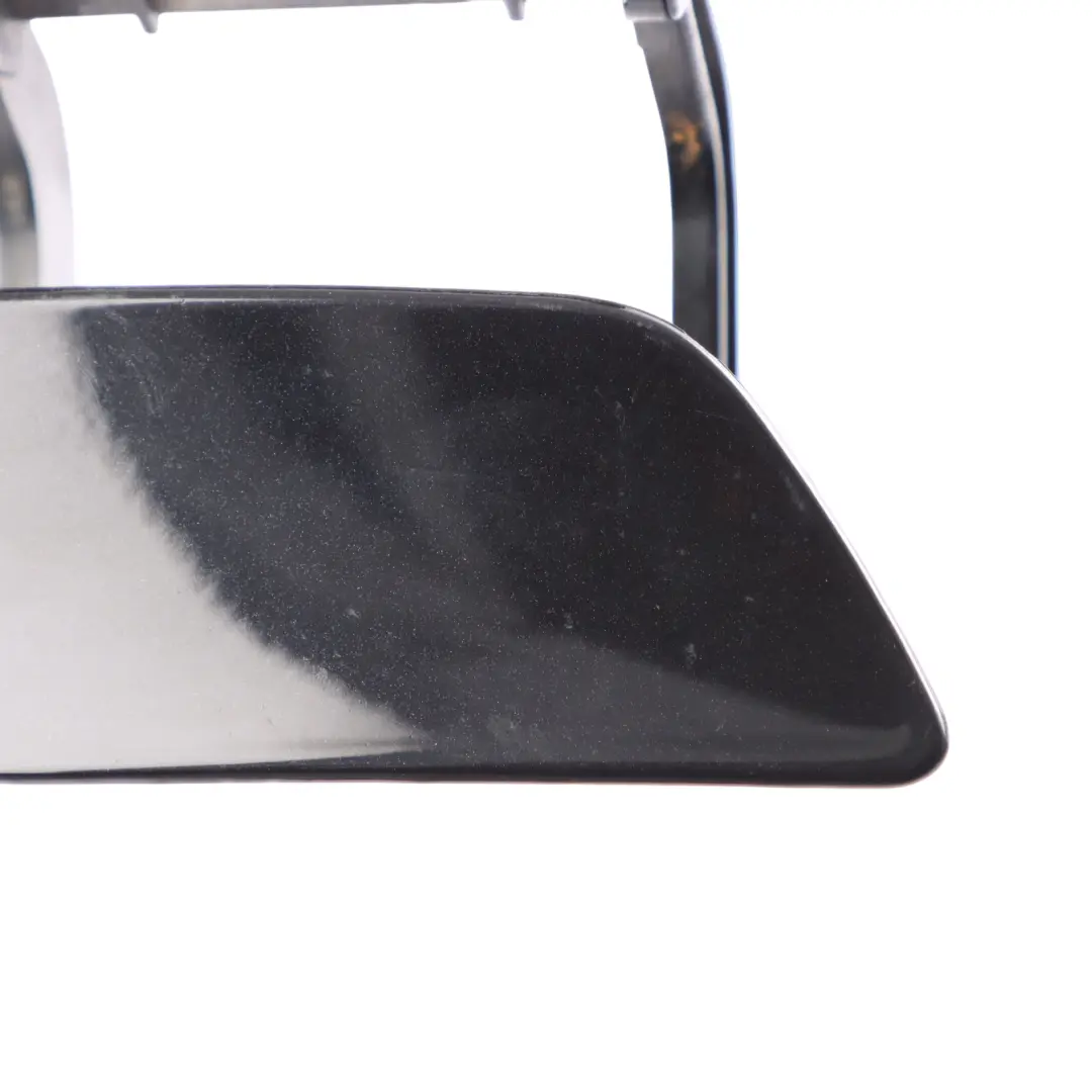 Mercedes W164 Headlight Washer Nozzle Jet Cover Cap Right O/S Obsidian Black 197 - SKU A1648601008-OB - Part number A1648601008