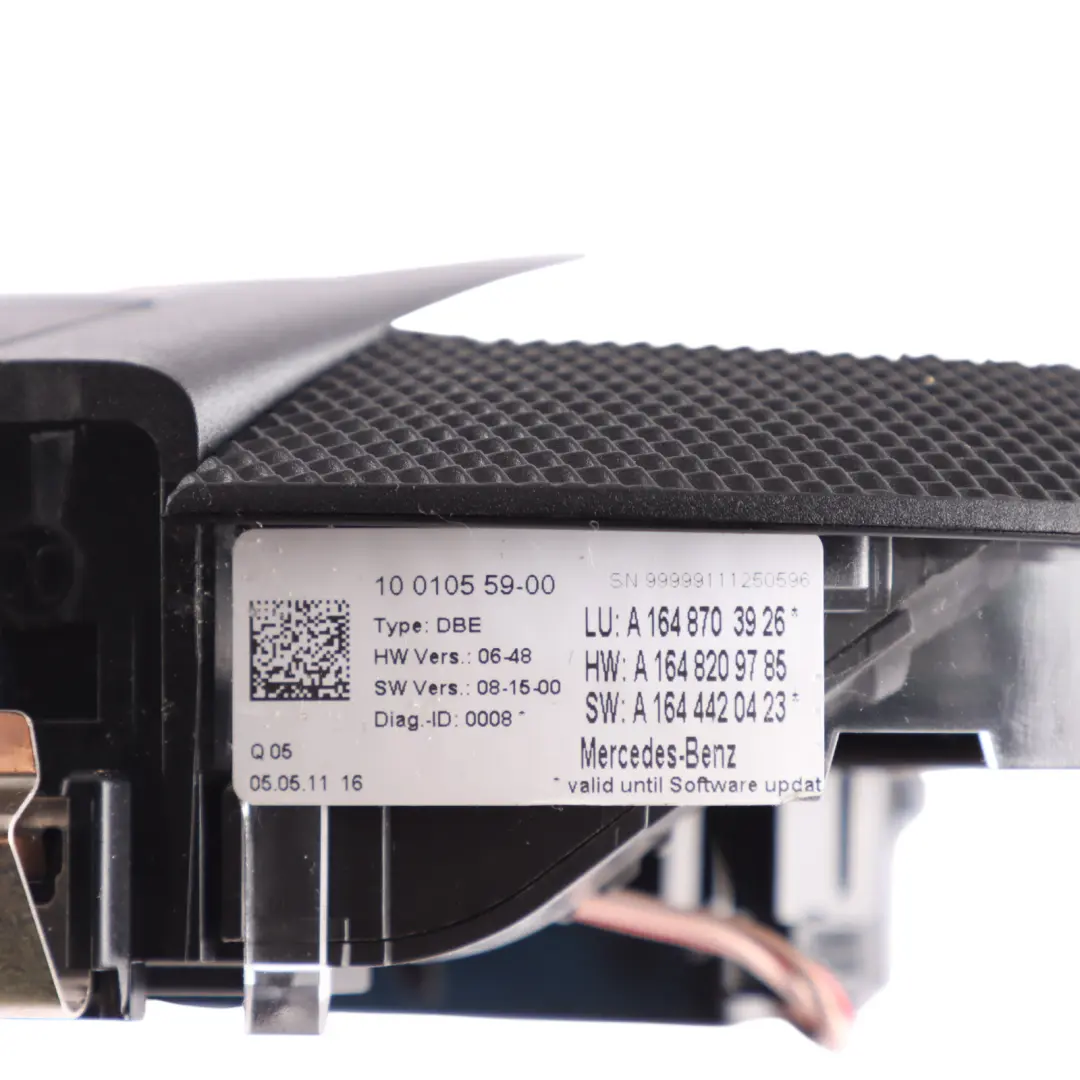 Interior Headliner Roof Lamp Light Switch Panel Black to Mercedes W164 with Part number A1648703926 Mercedes W164 Interior Headliner Roof Lamp Light Switch Panel Black - SKU A1648703926 - Part number A1648703926