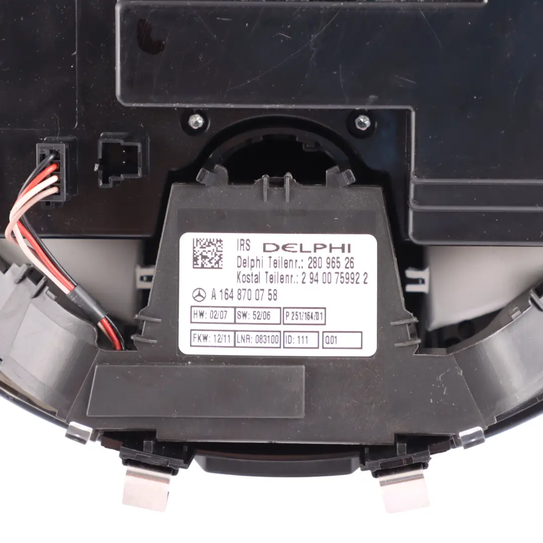 Interior Headliner Roof Lamp Light Switch Panel Black to Mercedes W164 with Part number A1648703926 Mercedes W164 Interior Headliner Roof Lamp Light Switch Panel Black - SKU A1648703926 - Part number A1648703926