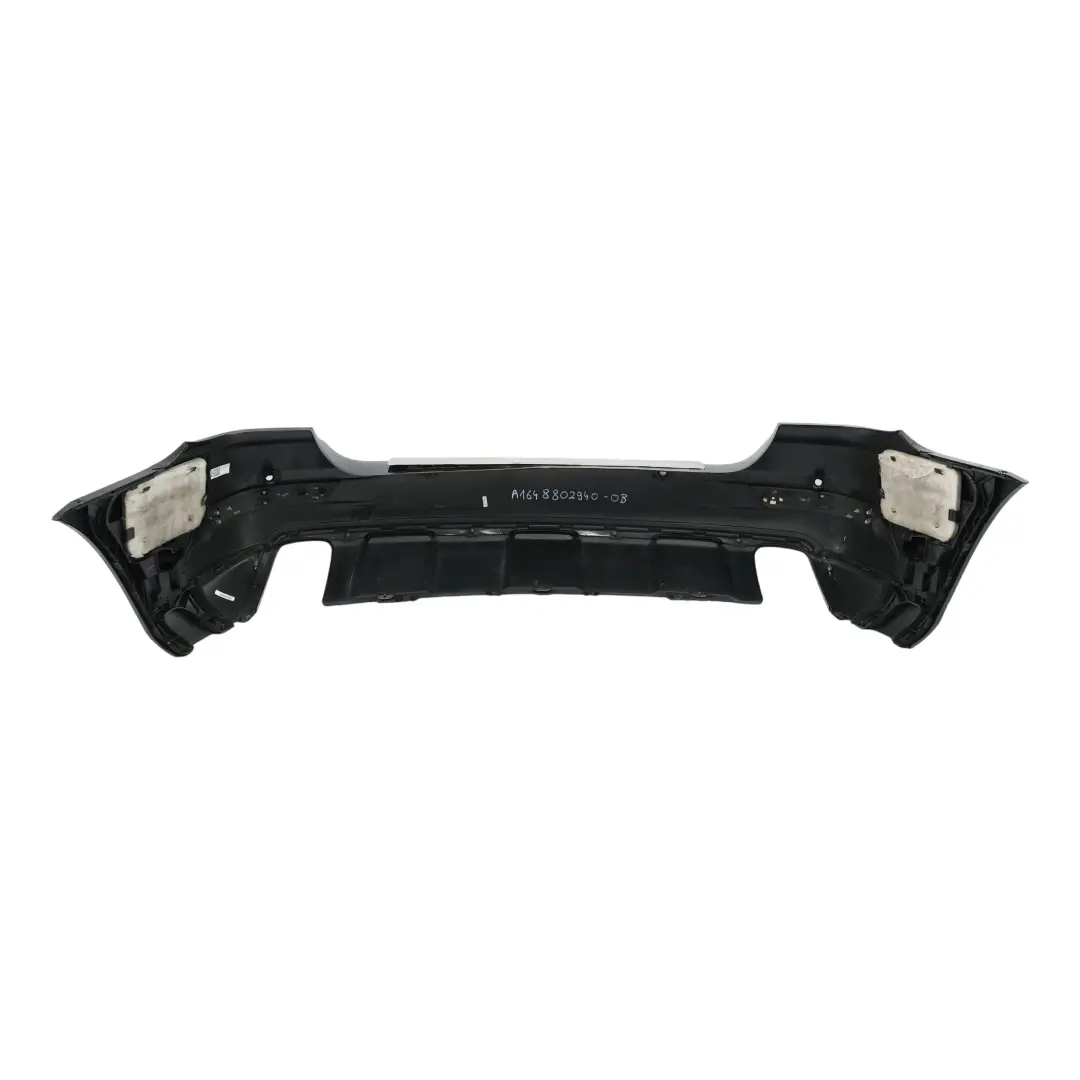 Mercedes ML W164 Rear Bumper PDC Parktronic Trim Panel Obsidian Black - 197 - SKU A1648802940-OB - Part number A1648802940
