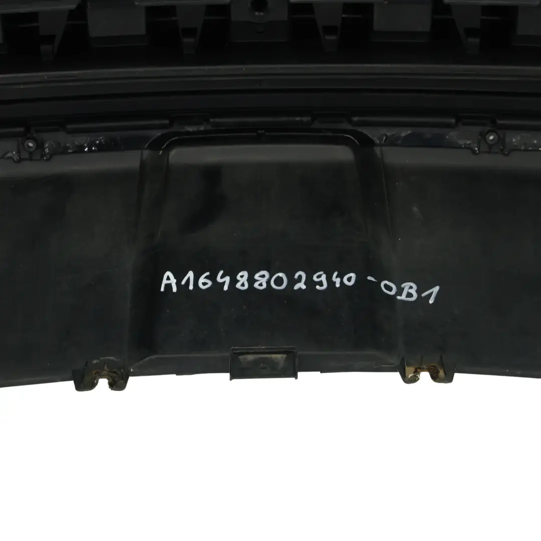 Bumper PDC Parktronic Trim Panel Obsidian Black - 197 to Mercedes ML W164 Rear with Part number A1648802940 Mercedes ML W164 Rear Bumper PDC Parktronic Trim Panel Obsidian Black - 197 - SKU A1648802940-OB1 - Part number A1648802940
