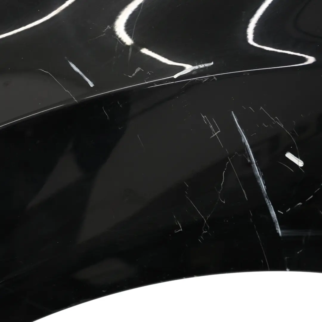 Mercedes ML W164 Seitenverkleidung vorne links Kotflügel Obsidian Schwarz - 197 - SKU A1648810101-OB1 - Teilenummer A1648810101
