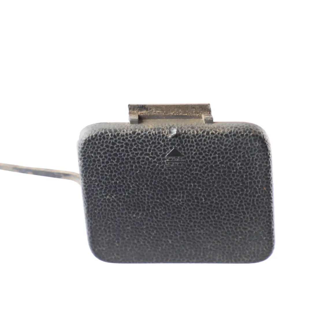 Mercedes W164 Rear Bumper Towing Hook Cover Cap Black - SKU A1648850523 - Part number A1648850523