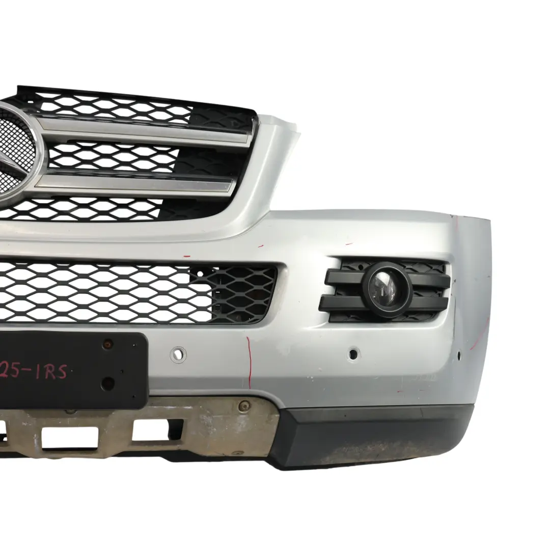 Front Bumper Trim Parktronic Iridium Silver Metallic - 775 to Mercedes GL X164 with Part number A1648851725 Mercedes GL X164 Front Bumper Trim Parktronic Iridium Silver Metallic - 775 - SKU A1648851725-IRS - Part number A1648851725