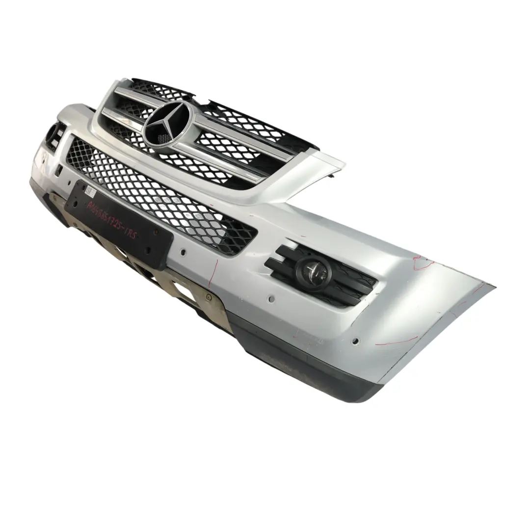 Front Bumper Trim Parktronic Iridium Silver Metallic - 775 to Mercedes GL X164 with Part number A1648851725 Mercedes GL X164 Front Bumper Trim Parktronic Iridium Silver Metallic - 775 - SKU A1648851725-IRS - Part number A1648851725