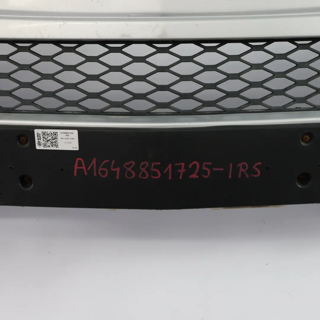 Front Bumper Trim Parktronic Iridium Silver Metallic - 775 to Mercedes GL X164 with Part number A1648851725 Mercedes GL X164 Front Bumper Trim Parktronic Iridium Silver Metallic - 775 - SKU A1648851725-IRS - Part number A1648851725