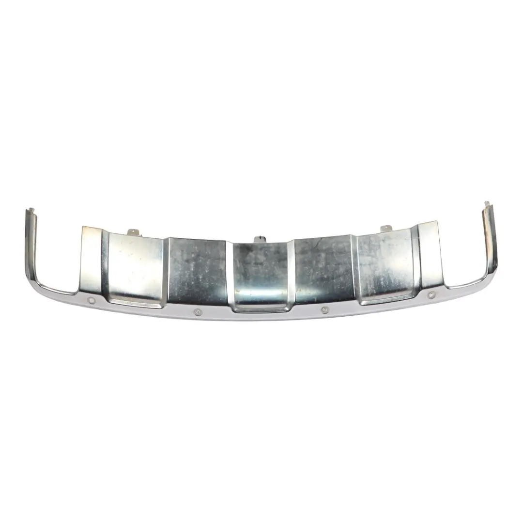 Bumper Bottom Moulding Trim Cover Panel Chrome to Mercedes W164 Rear with Part number A1648856523 Mercedes W164 Rear Bumper Bottom Moulding Trim Cover Panel Chrome - SKU A1648856523 - Part number A1648856523