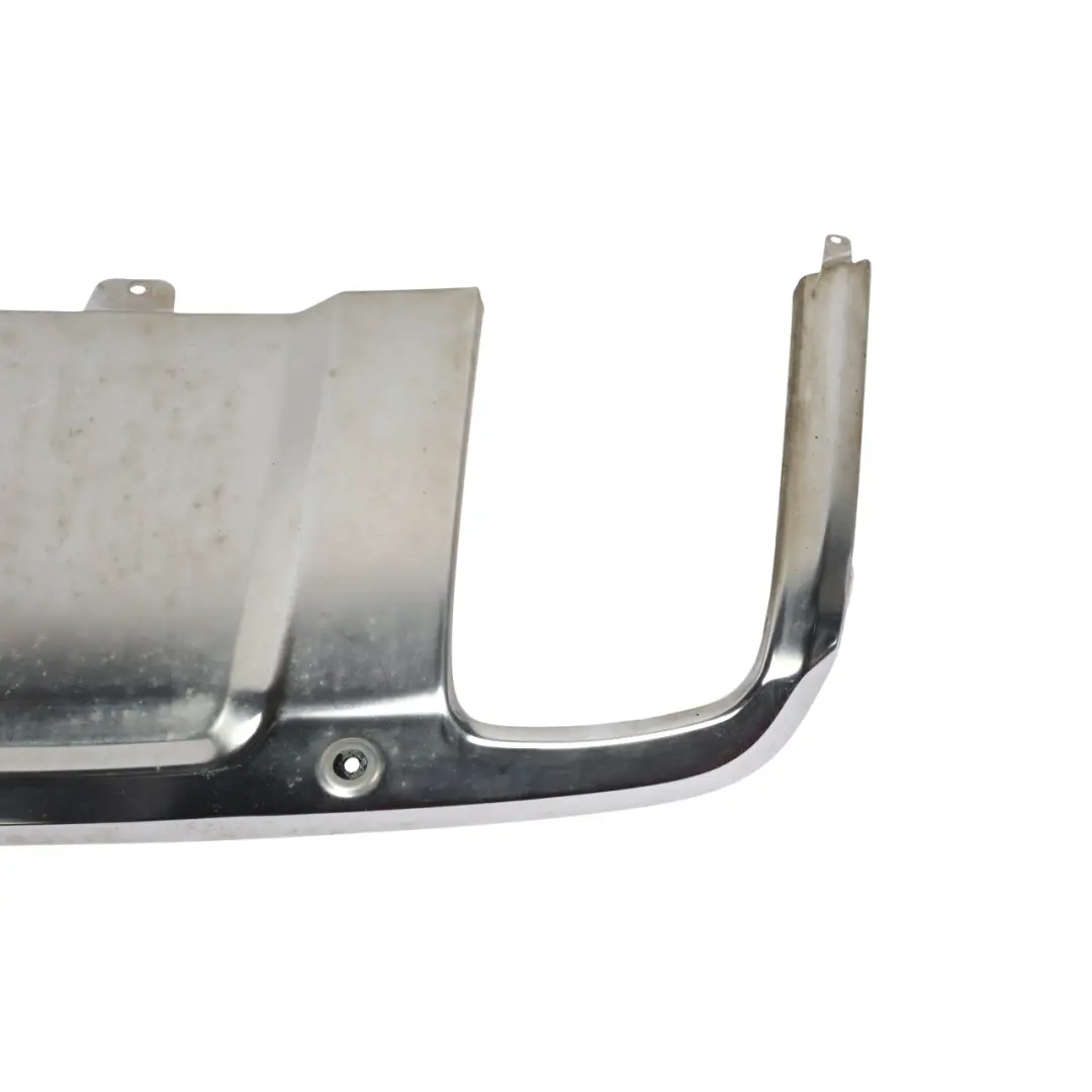 Bumper Bottom Moulding Trim Cover Panel Chrome to Mercedes W164 Rear with Part number A1648856523 Mercedes W164 Rear Bumper Bottom Moulding Trim Cover Panel Chrome - SKU A1648856523 - Part number A1648856523