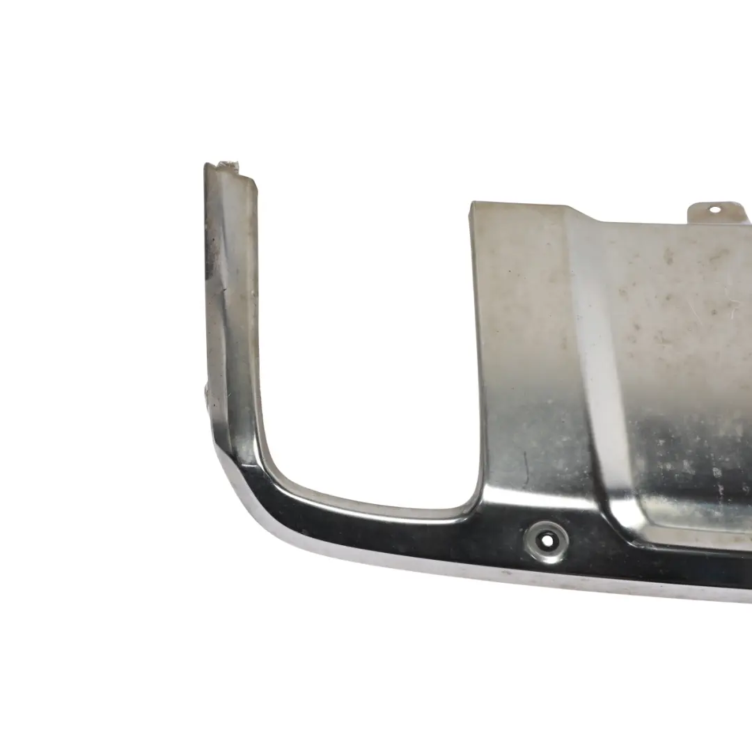 Bumper Bottom Moulding Trim Cover Panel Chrome to Mercedes W164 Rear with Part number A1648856523 Mercedes W164 Rear Bumper Bottom Moulding Trim Cover Panel Chrome - SKU A1648856523 - Part number A1648856523