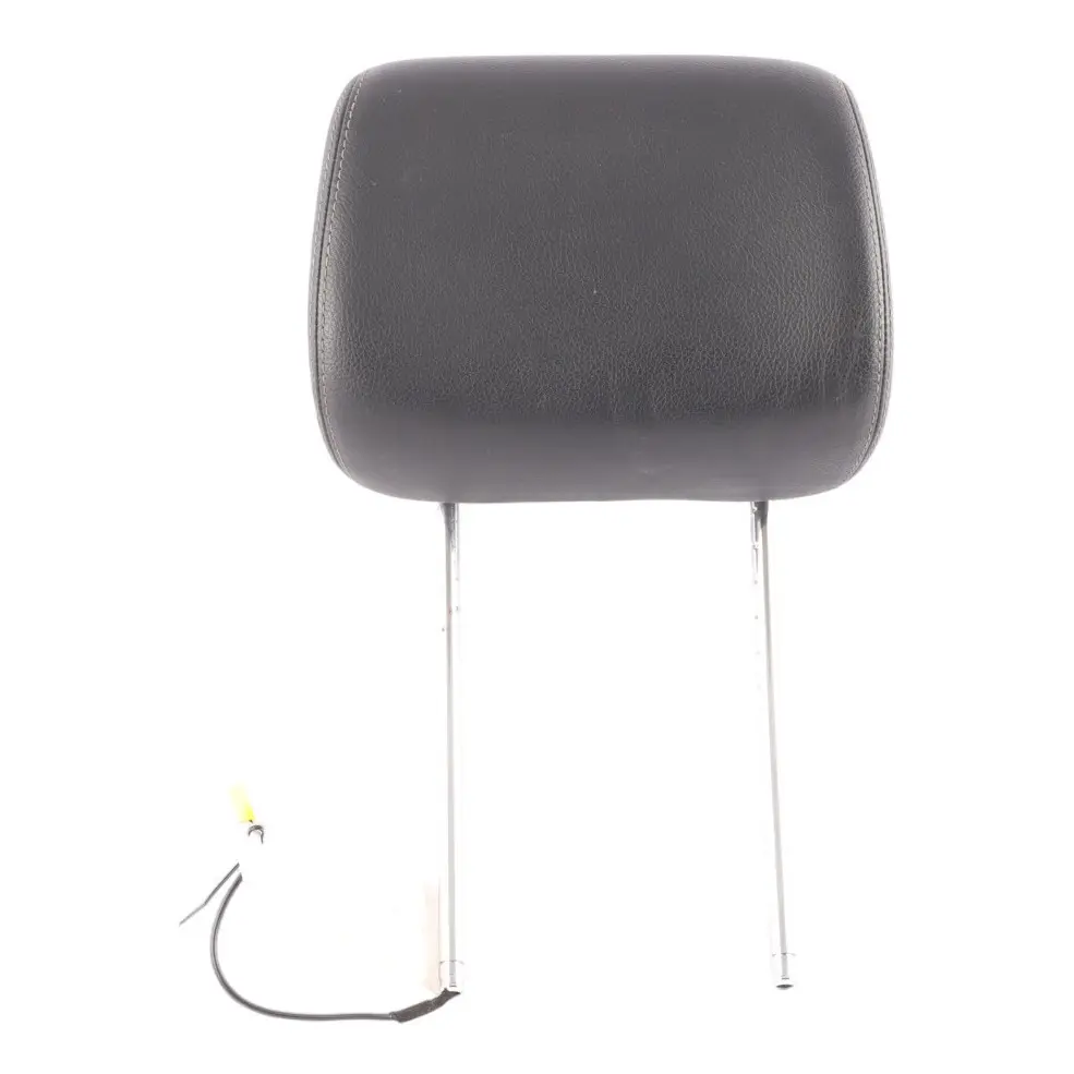 Mercedes X164 Headrest Front Seat Left Right N/O/S EXCLUSIV Leather Black - SKU A1649703850 - Part number A1649703850
