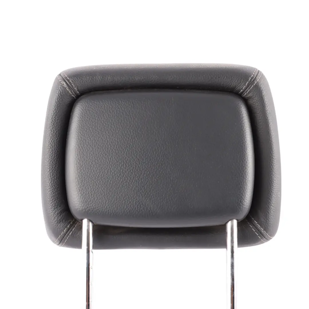 Mercedes X164 Headrest Front Seat Left Right N/O/S EXCLUSIV Leather Black - SKU A1649703850 - Part number A1649703850