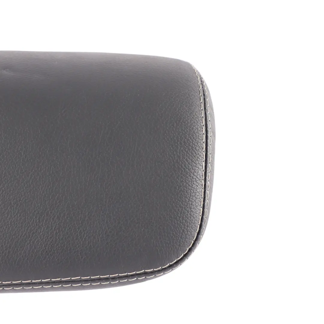 Mercedes W164 Rear Headrest Cover Left Right N/O/S Leather Black - SKU A1649708450 - Part number A1649708450
