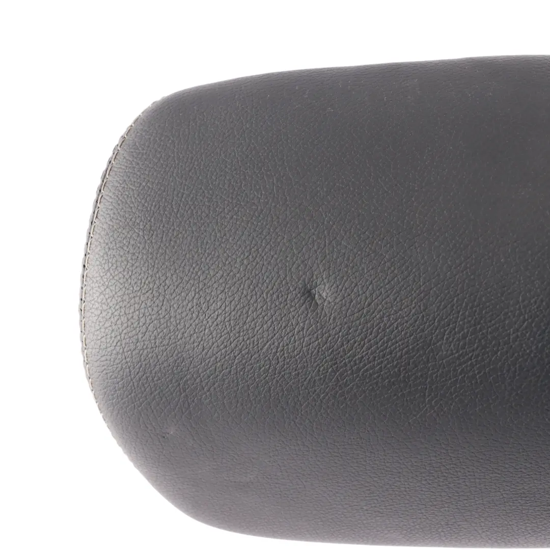 Mercedes W164 Rear Headrest Cover Left Right N/O/S Leather Black - SKU A1649708450 - Part number A1649708450