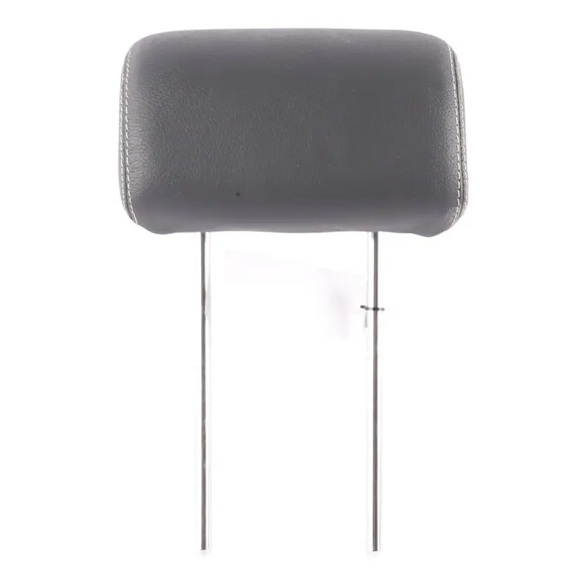 Center Middle Headrest Cover Leather Black to Mercedes W164 Rear with Part number A1649708650 Mercedes W164 Rear Center Middle Headrest Cover Leather Black - SKU A1649708650 - Part number A1649708650