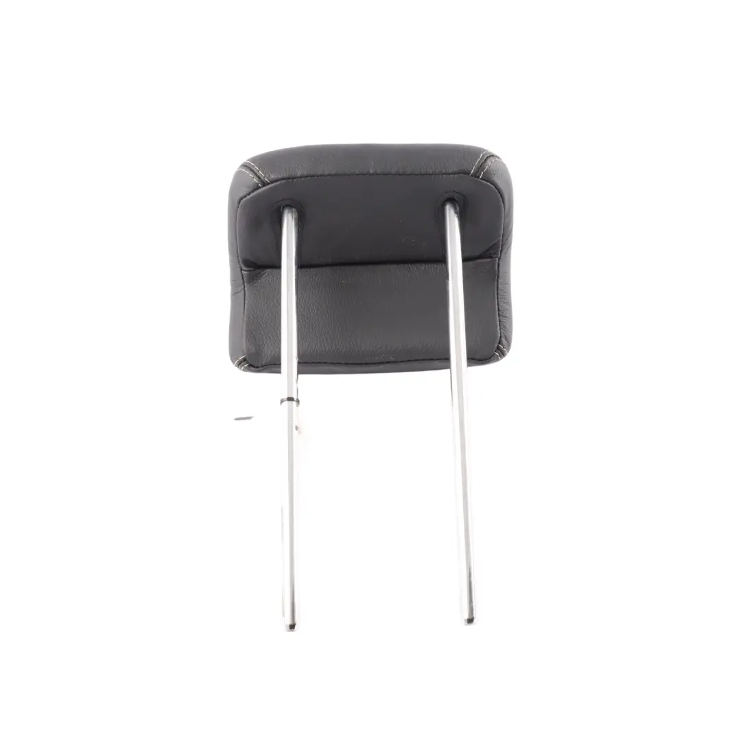 Center Middle Headrest Cover Leather Black to Mercedes W164 Rear with Part number A1649708650 Mercedes W164 Rear Center Middle Headrest Cover Leather Black - SKU A1649708650 - Part number A1649708650