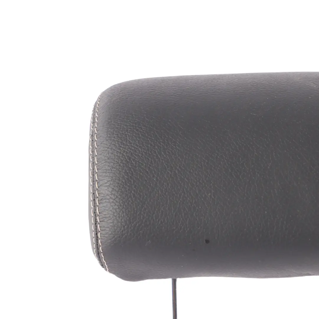 Mercedes W164 Rear Center Middle Headrest Cover Leather Black - SKU A1649708650 - Part number A1649708650