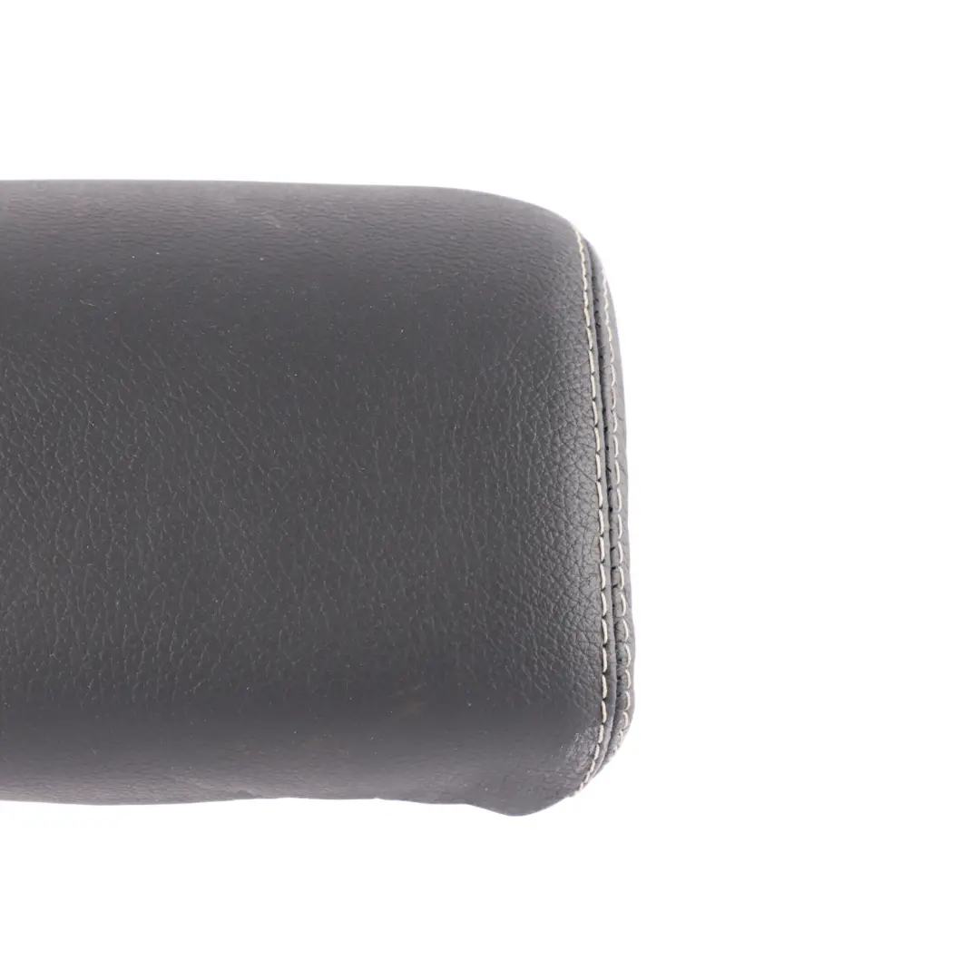 Mercedes W164 Rear Center Middle Headrest Cover Leather Black - SKU A1649708650 - Part number A1649708650