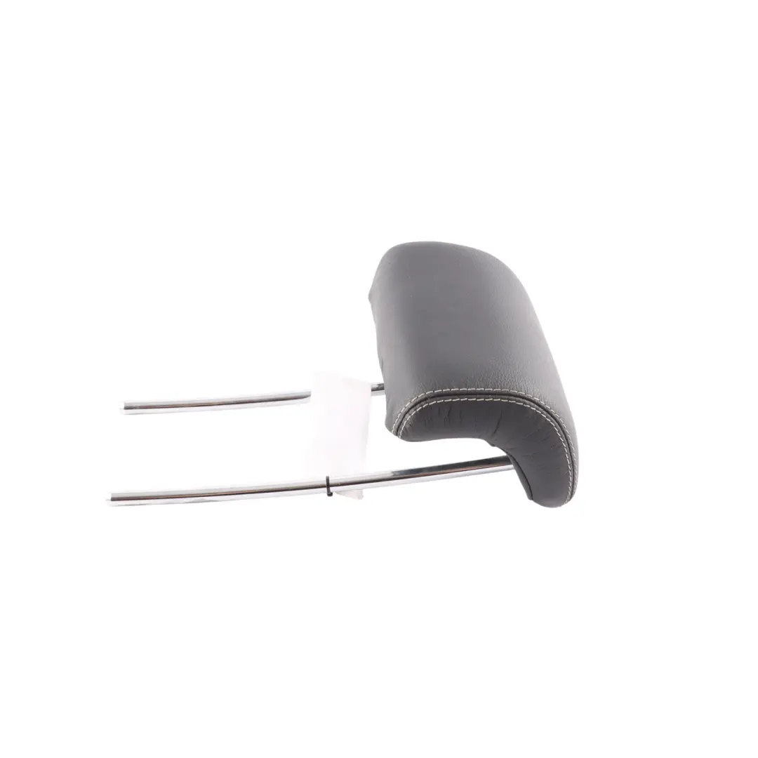 Mercedes W164 Rear Center Middle Headrest Cover Leather Black - SKU A1649708650 - Part number A1649708650
