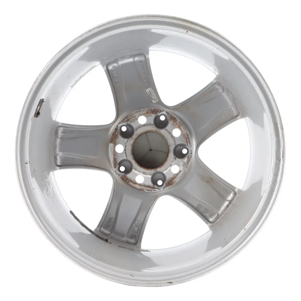 Rim Mercedes W169 W245 Alloy Wheel Rim 16" 6J ET:46 to Wheel with Part number A1694010302 Wheel Rim Mercedes W169 W245 Alloy Wheel Rim 16" 6J ET:46 - SKU A1694010302-3 - Part number A1694010302