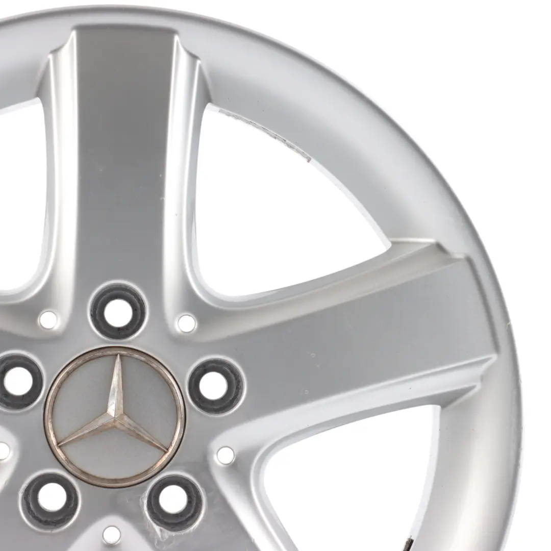 Rim Mercedes W169 W245 Alloy Wheel Rim 16" 6J ET:46 to Wheel with Part number A1694010302 Wheel Rim Mercedes W169 W245 Alloy Wheel Rim 16" 6J ET:46 - SKU A1694010302-3 - Part number A1694010302