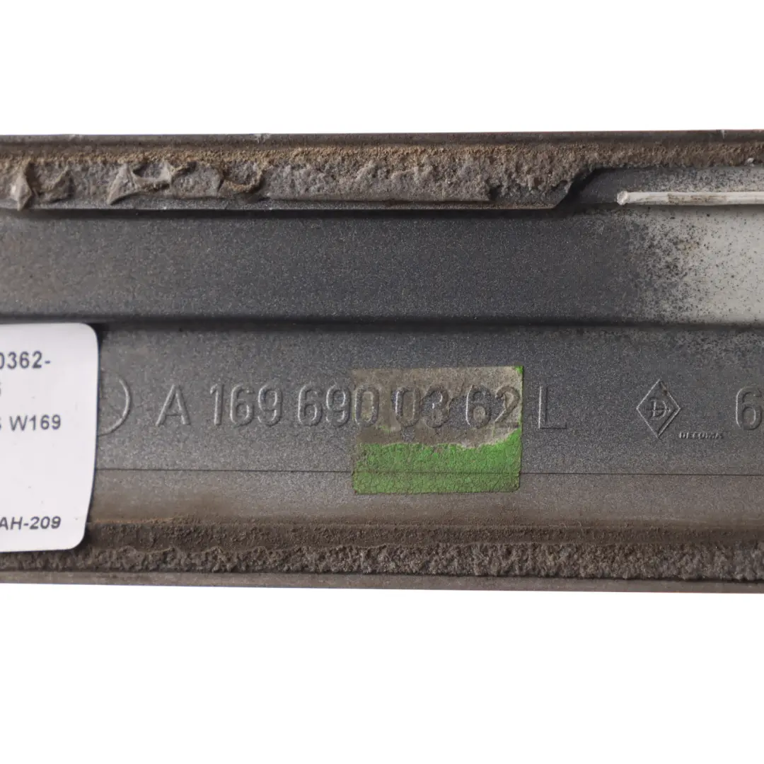 Door Moulding Strip Front Left N/S Comet Grey - 748 to Mercedes W169 with Part number A1696900362 Mercedes W169 Door Moulding Strip Front Left N/S Comet Grey - 748 - SKU A1696900362-KMG - Part number A1696900362
