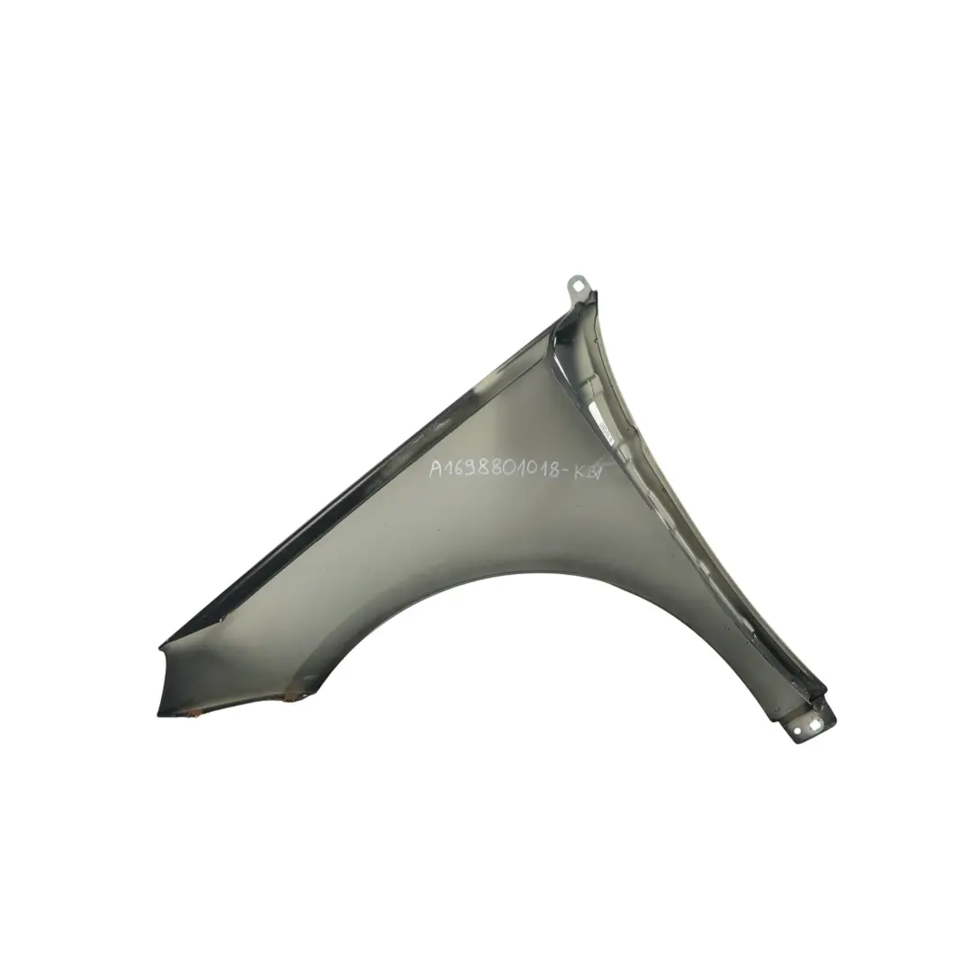 Mercedes W245 Side Panel Front Right O/S Wing Fender Kosmos Cosmic Black - 191 - SKU A1698801018-KB1 - Part number A1698801018