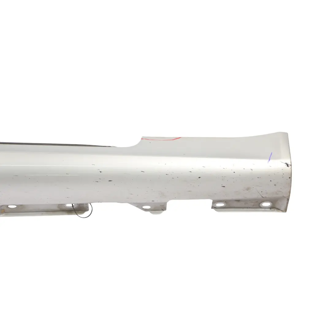 Door Sill Side Cover Skirt Right O/S Iridium Silver Metallic - 775 to Mercedes R171 with Part number A1716980254 Mercedes R171 Door Sill Side Cover Skirt Right O/S Iridium Silver Metallic - 775 - SKU A1716980254-IRS - Part number A1716980254