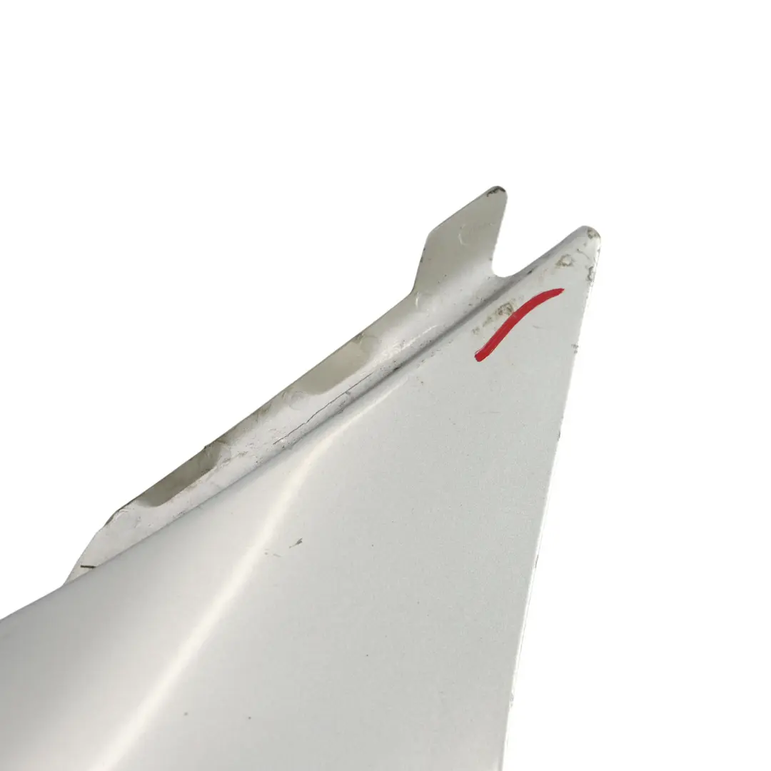 Wing Fender Panel Front Left N/S Side Trim Iridium Silver - 775 to Mercedes R171 with Part number A1718800306 Mercedes R171 Wing Fender Panel Front Left N/S Side Trim Iridium Silver - 775 - SKU A1718800306-IRS - Part number A1718800306