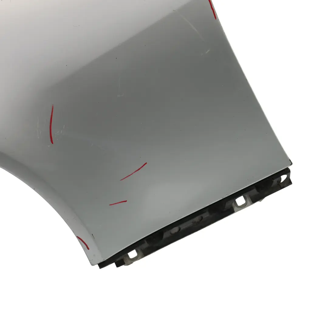 Wing Fender Panel Front Left N/S Side Trim Iridium Silver - 775 to Mercedes R171 with Part number A1718800306 Mercedes R171 Wing Fender Panel Front Left N/S Side Trim Iridium Silver - 775 - SKU A1718800306-IRS - Part number A1718800306