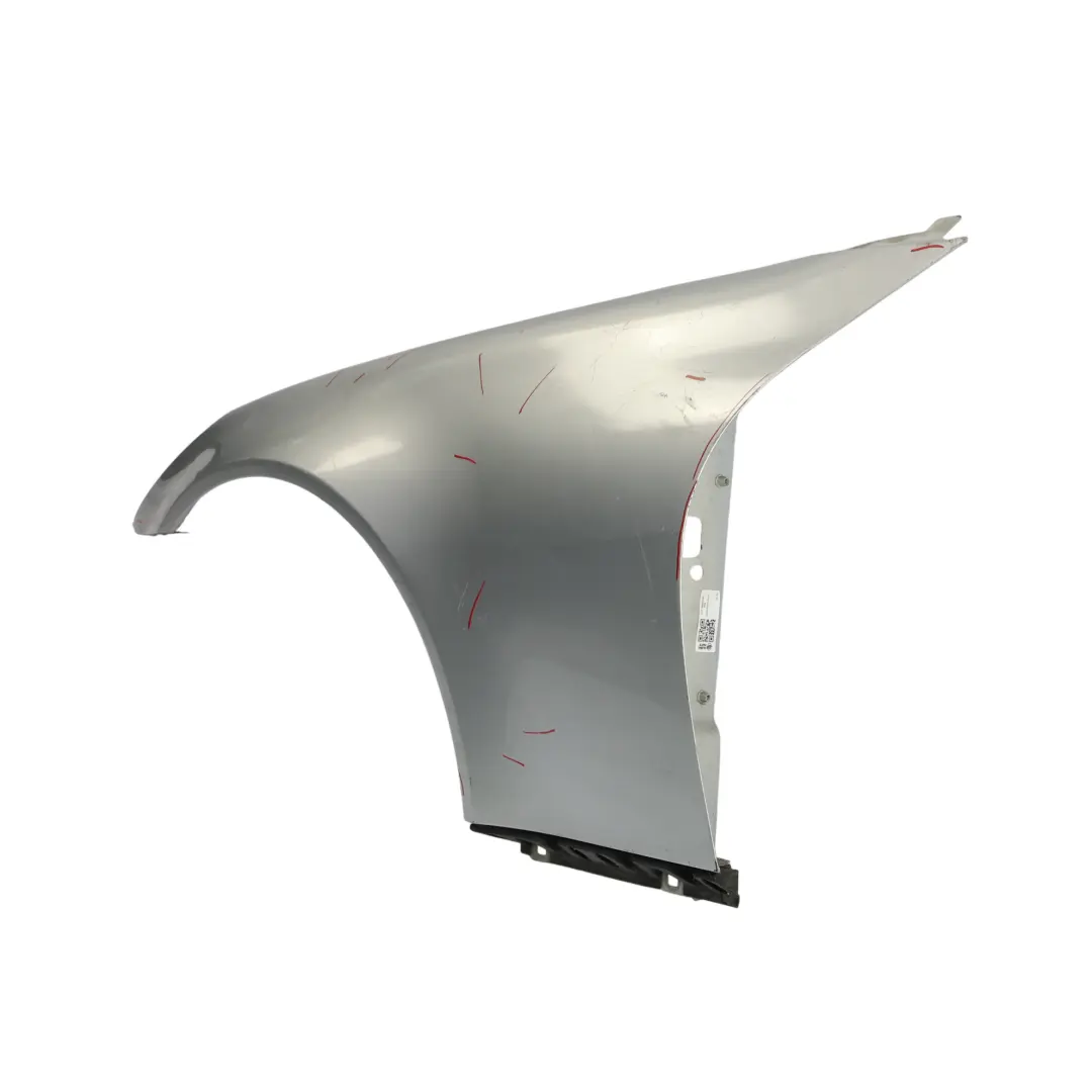 Mercedes R171 Kotflügelverkleidung Vorne Links Iridium Silber Metallic - 775 - SKU A1718800306-IRS - Teilenummer A1718800306