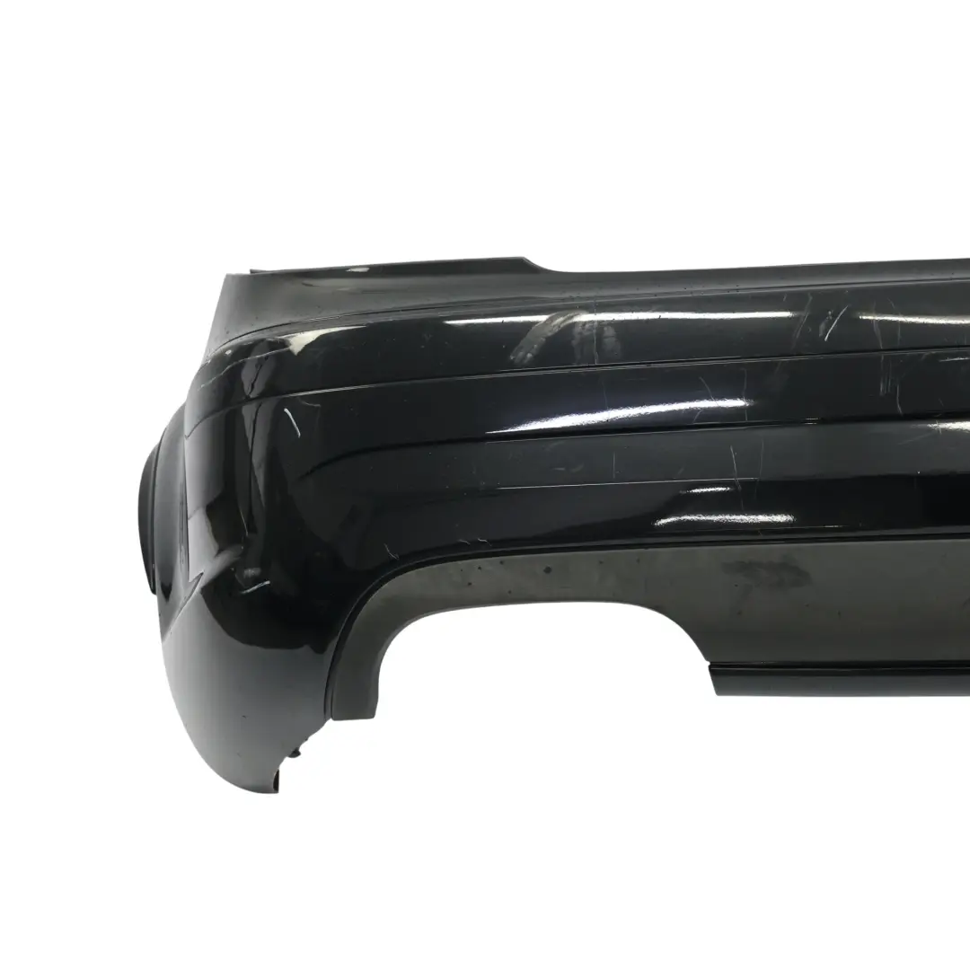 Bumper Trim Panel Covering AMG Obsidian Black - 197 to Mercedes SLK R171 Rear with Part number A1718850525 Mercedes SLK R171 Rear Bumper Trim Panel Covering AMG Obsidian Black - 197 - SKU A1718850525-OB - Part number A1718850525