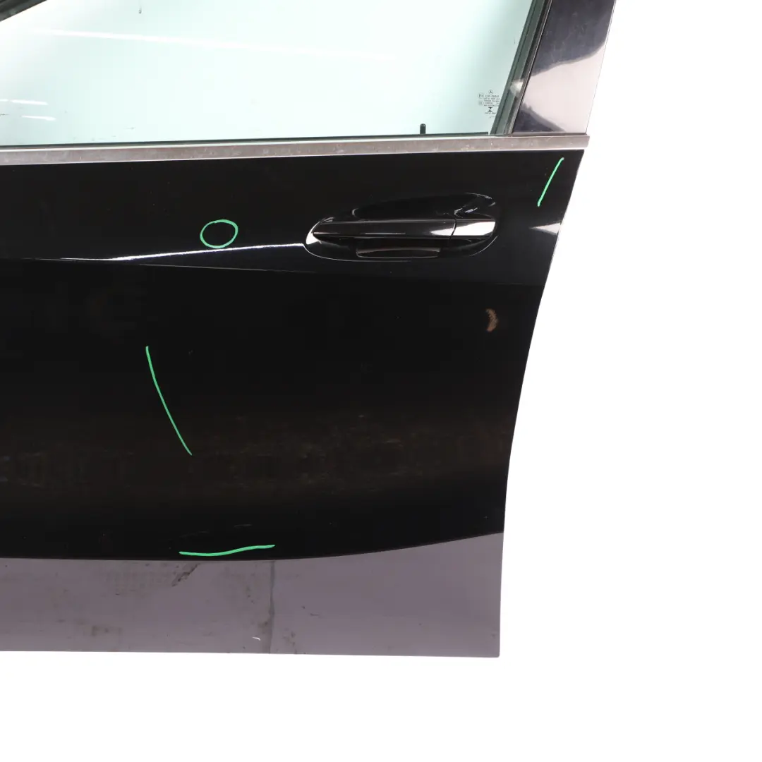 Mercedes W176 Door Front Left N/S Kosmos Cosmic Black Metallic - 191 - SKU A1767200105-KB - Part number A1767200105