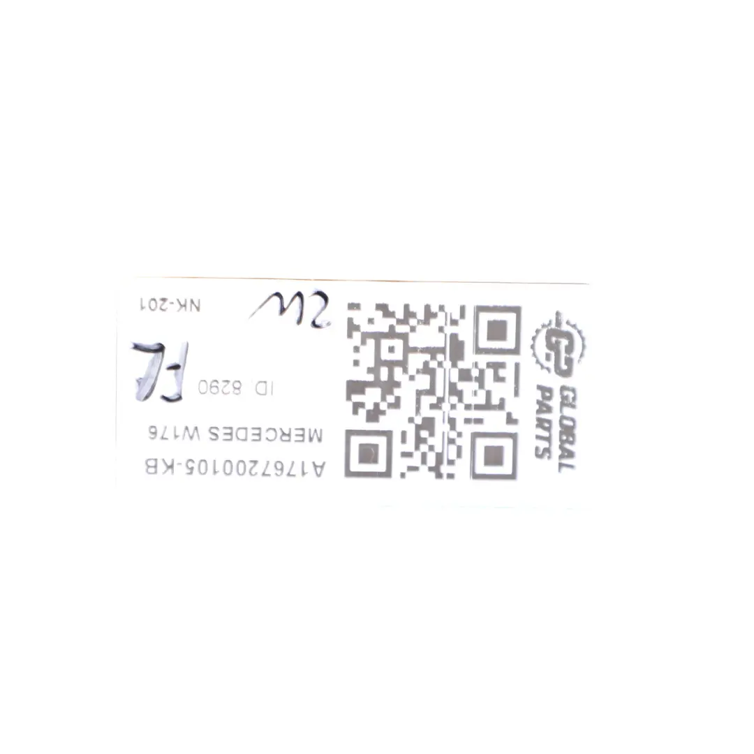 Mercedes W176 Drzwi Lewy Przód Kosmos Black - 191 - SKU A1767200105-KB - Numer Części A1767200105